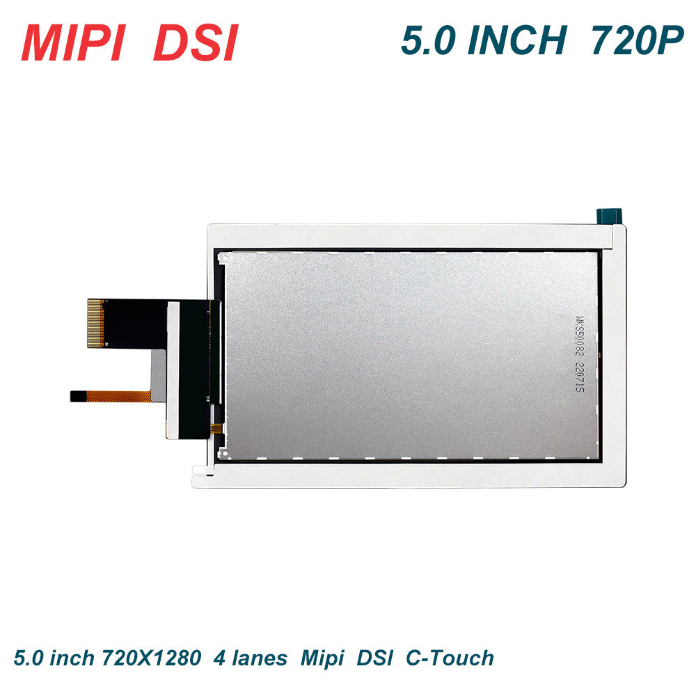 5 Inch TFT Display Module With Touch Panel , 720X1280 Resolution, 30PINS 4LINES MIPI
