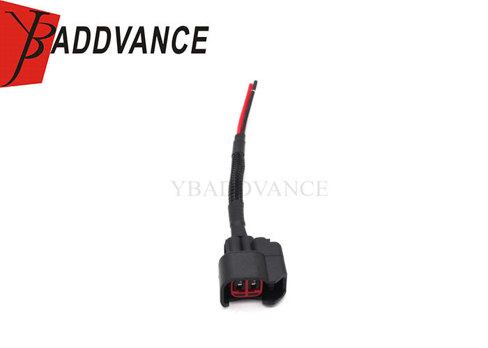 EPC 2 Way Female Waterproof EV6 USCAR Fuel Injector Wire Harness For Ford