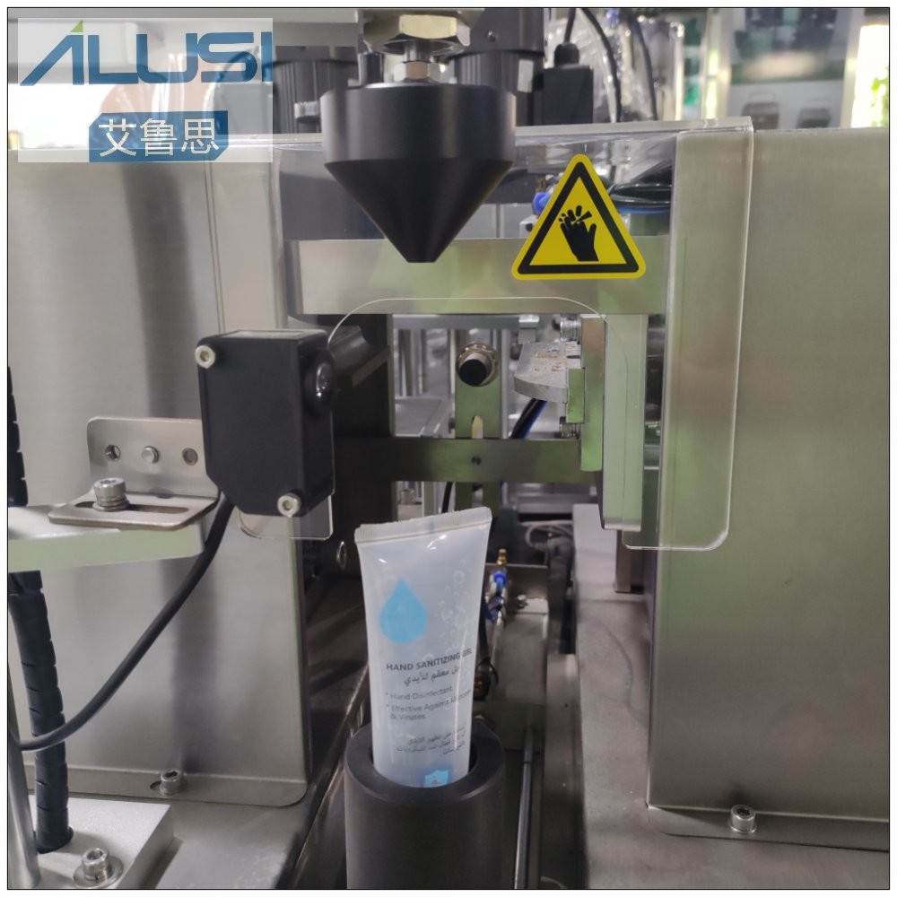 Semi Auto Ultrasonic Plastic Tube Sealing Machine Cosmetic Cream Toothpaste Tube Filler