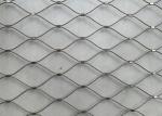 Fall Prevention 316 Inox Cable Staircase Netting Flexible SS Rope Mesh Ferruled