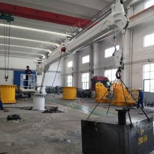 Quality CCS Straight Boom Telescopic Mobile Crane 10m 2 Ton Overhead Cranes wholesale