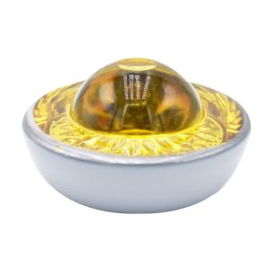 Quality Highway Better Road Visibility Solar Flashing Light Glass Cat Eye Road Stud 123*45mm wholesale