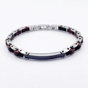 Quality Stainless steel fashion trend jewelry men's titanium steel bracelet wholesale