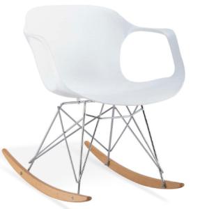 Quality modern plastic rocker arm chair furniture wholesale