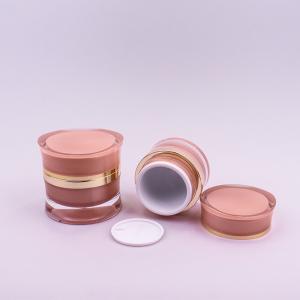 Quality OEM ODM Acrylic Plastic Cream Jar 30g 50g Empty Acrylic Cosmetic Container wholesale