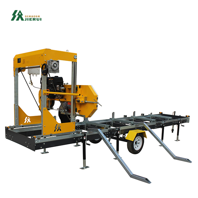 27 Inch Wood Machinery Log Cutting Sawmill for Construction Works and Woodworking