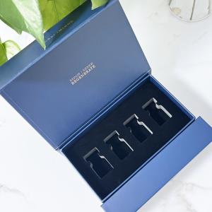 Quality Custom Logo Printed Rigid Black Paperboard Magnetic Closure Apparel Gift Box Custom Clothing Box Garment Packaging Box wholesale