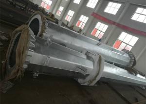 Quality HDG Monopole Transmission Tower , ASTM A 572 Grade 50 Monopole Transmission Line Tower wholesale