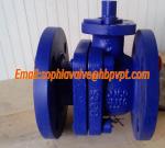 DIN3357 DN40 PN16 GG25 cast iron flanged ball valve