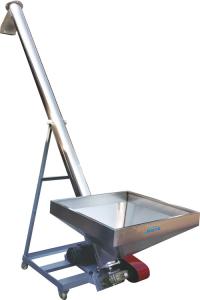 Quality Feeding And Conveying Screw Feeder Conveyor For Plastic Granules Flakes wholesale