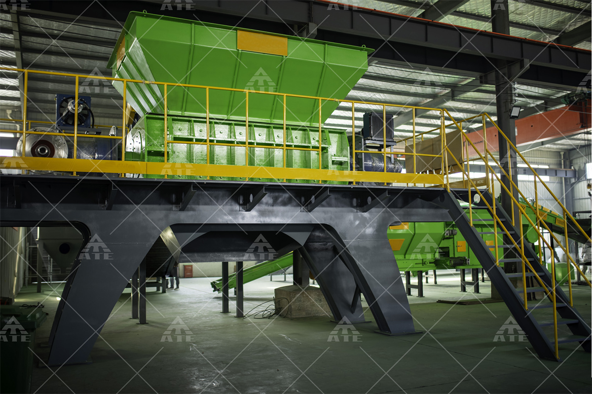 Car Electric Motor Shredder CE ISO Scrap Metal Shredder Machine