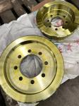 Casting Forging Steel Railway Wheels , Truck Train Wheels 6inch 8inch 10inch