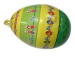 Easter Egg Shaped Tin Trinket Box Environmentally Friendly Material
