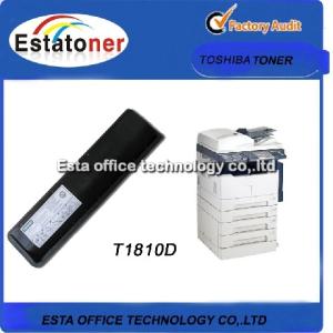 Quality T1810D Toshiba Copier Toner Black For E - studio 182 Digital Photocopier wholesale