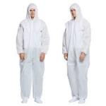 Breathable Chemical Protective Cleanroom Disposable Coverall Isolation Bunny