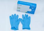 Medical Supply Powder Free Medical Disposable Blue Examination Nitrile Gloves