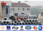 Iso Bv 3mm Thickness Steel Tubular Pole With Bitumen Surface