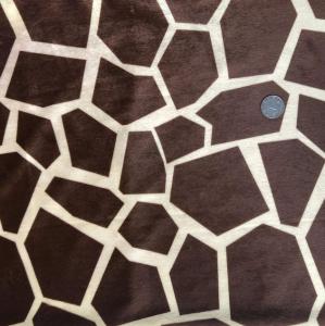 Quality 100% polyester printed animals extra soft velboa fabric used for toys/sofa/clothing/car/home textile/cushion wholesale