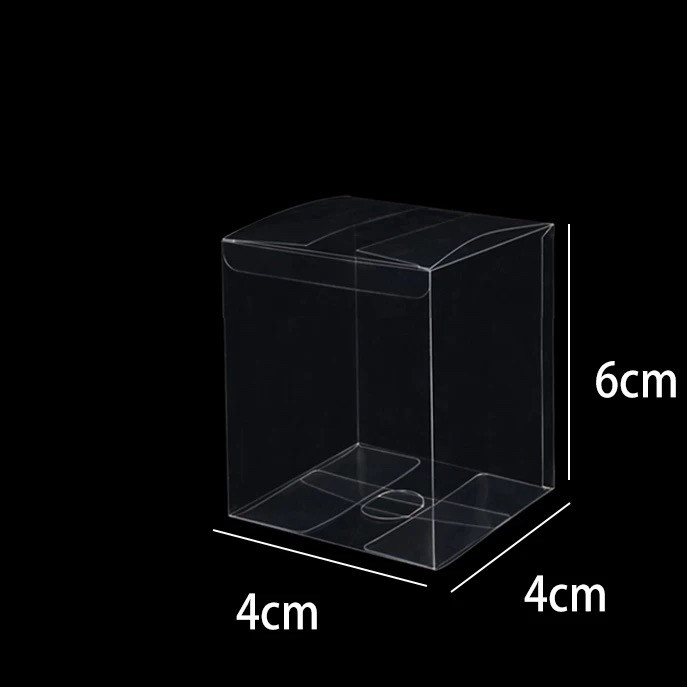 Hot Selling PET Packing Box Custom Clear Transparent Folding Square Box
