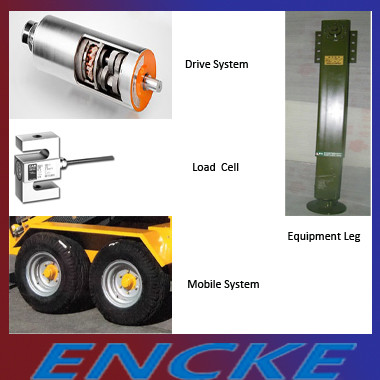Portable Automatic Concrete Batching Plant With Dual Axle And Tires On site Fast Moving