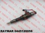 BOSCH Genuine common rail fuel injector 0445120058 for MITSUBISHI Fuso ME356178,