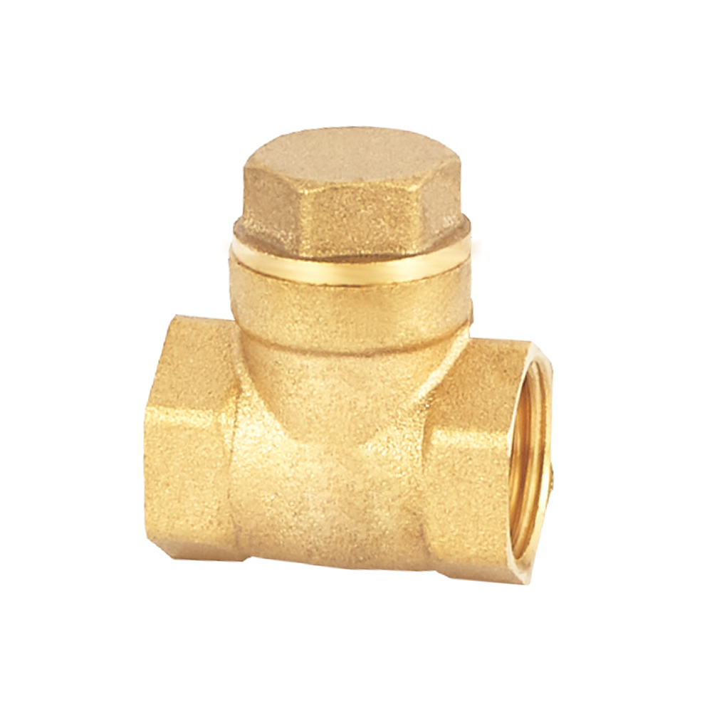 Female Threaded Manual Brass Swing Check Valve 3 Inch Swing Check Valve