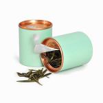Air Tight Food Grade Cardboard Cylinder Peel Off Lid Coffee Tea Protein Powder