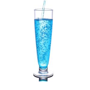 Quality Shatterproof Reusable Sling Plastic Martini Glass Juice Cup 350ml 12oz wholesale