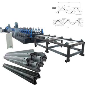 Quality 40# Highway Guardrail Forming Machine 1.0mm ~ 5.0mm Cnc Roll Forming Machine wholesale