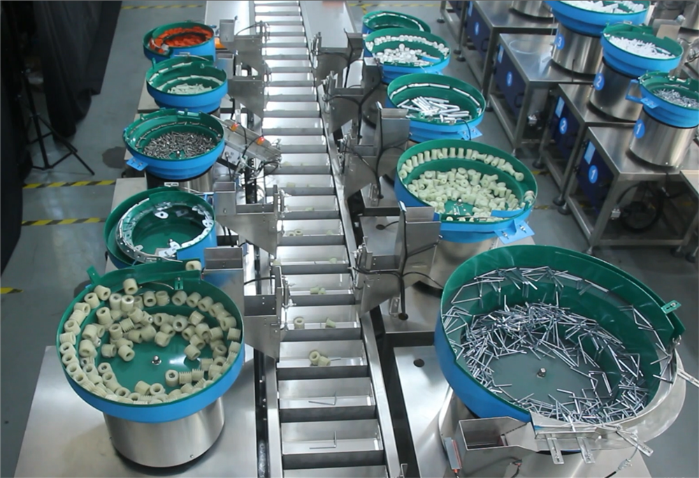 High Precision Equipment Pva Film Sachet Pouch Multi - disc Screw Hardware Plastic Bags Rotary Bucket Type Packing Machine