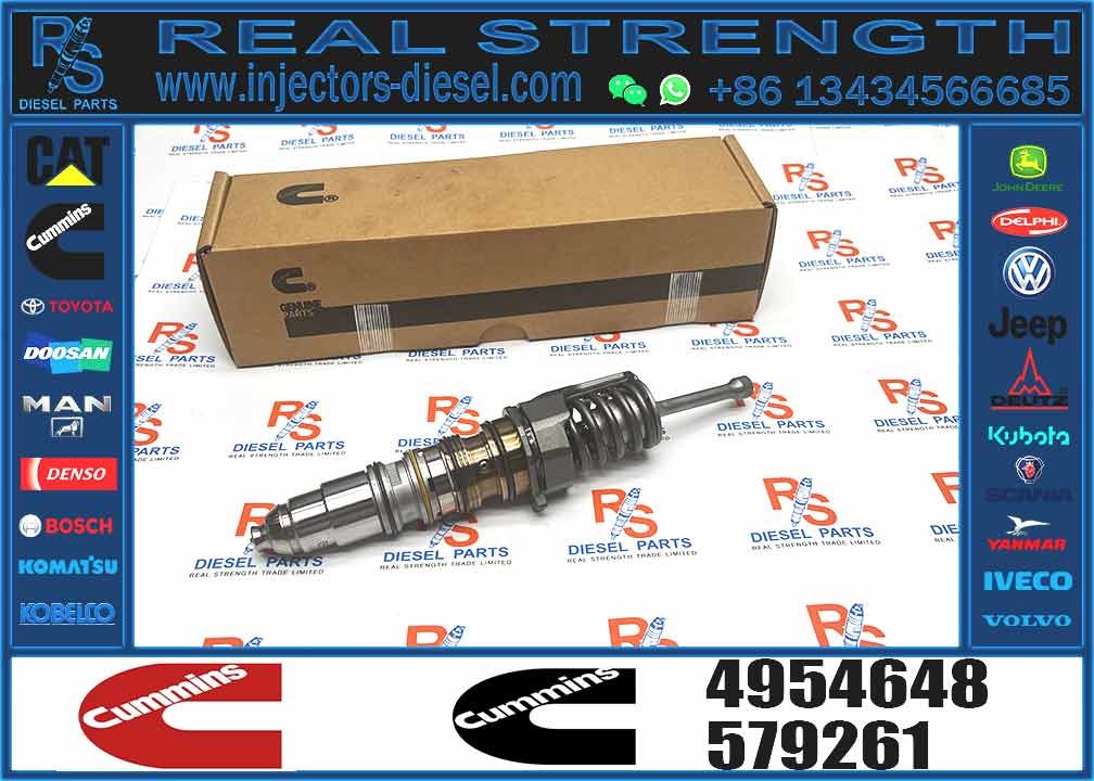 1764364 Genuine Diesel Engine Common Rail QSX15 Fuel Injector 1499257 579251 4903451 579263 4954648