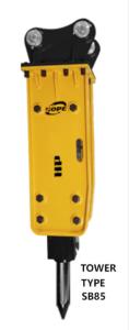 Quality 14 Ton Backhoe Hydraulic Breaker Jack Hammer For Excavator Komatsu Liugong Sany85 wholesale