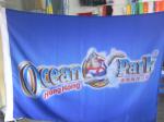 custom large size fabric banner