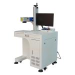 220V 50HZ Table Fiber Laser Marking Machine High Speed For Metal Nameplate