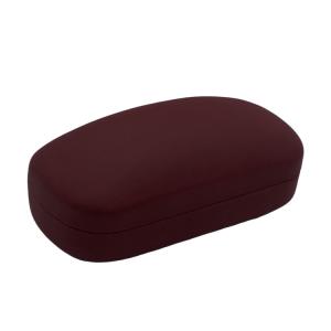 Quality Clamshell Printing Logo OEM Metal Glasses Case wholesale