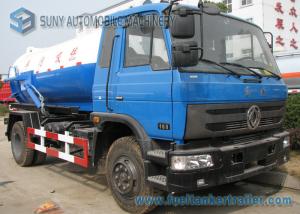 Quality High Capacity 4 By 2 10M3 10000L Diesel Vacuum Tank Truck 90Km/h wholesale