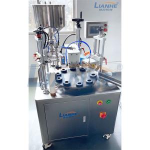 Quality LIANHE Ultrasonic Tube Filling Machine Semi Automatic PLC Control wholesale
