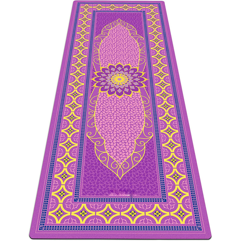 Minglu YM-015 Custom Design Non-Slip Rubber Yoga Mat Eco Friendly Exercise & Workout Mat  Pilates and Floor Exercises