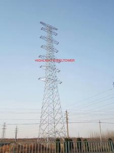 Quality Galvanized Electric Transmission Tower Arc Welding Durable Q235 Q235 wholesale