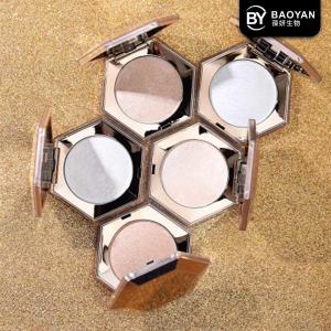 Quality Planted Face Makeup Highlighter , Private Label Pressed Highlighter Powder wholesale