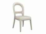 High End Modern Luxury Leather Dining Room Chair With Solid Wood Frame