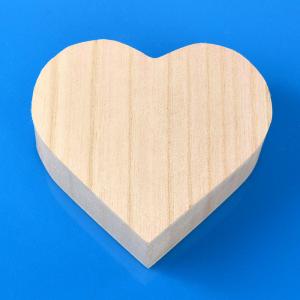 Quality exquisite wood gift box heart gift box wholesale