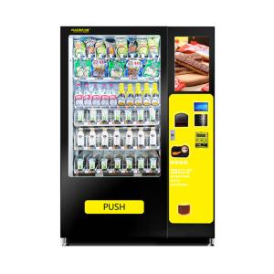 Quality Combo Food And Drink Vending Machines, Card Reader Vending Machine wholesale