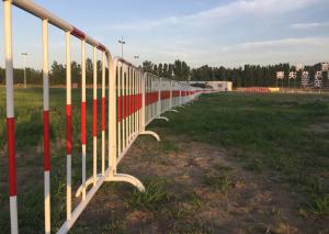 Quality Hot Galvanized Steel Road Safety Barriers , Temporary Concrete Barrier Normal Size wholesale