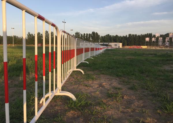 Hot Galvanized Steel Road Safety Barriers , Temporary Concrete Barrier Normal