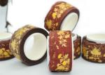 12mm No Residue Glitter Film Die Cut Washi Paper Tape