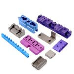 ISO14001 Polishing Precision Machining Parts , Black Anodizing CNC Machining