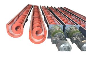 Quality Horizontal LS Type Of Shaftless U Trough Screw Conveyor Working Smoothly wholesale