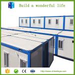 high quality materials modular prefabricated container house for camping