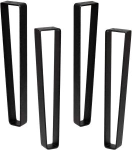 Quality Modern Mid Century Farmhouse Metal Iron Furniture Legs Sturdy Heavy Duty Hairpin Legs wholesale